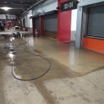 Cleaning First energy Stadium. Summer 2015